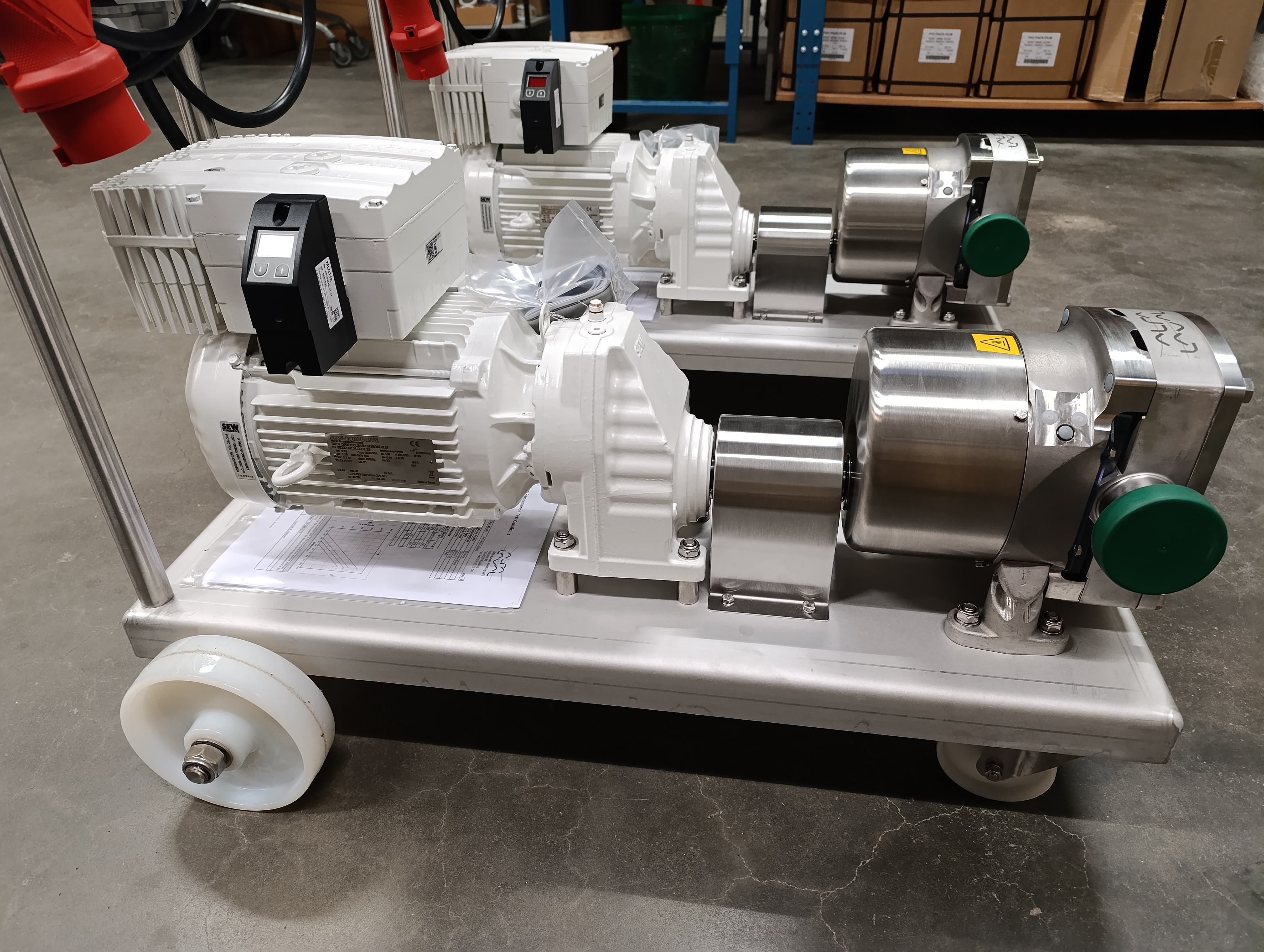 Alfa Laval Pumpenwagen