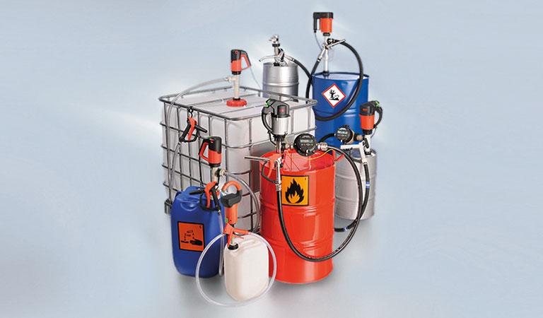 Fass- und Containerpumpen Fass- und Containerpumpen